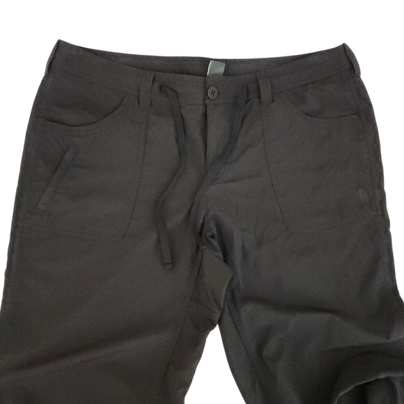 THE NORTH FACE Roll-Up Trail Pants – Black Hiking Cargo, Size 14 - Picture 5 of 16